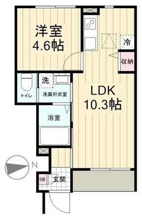 アヴァンスの物件間取画像